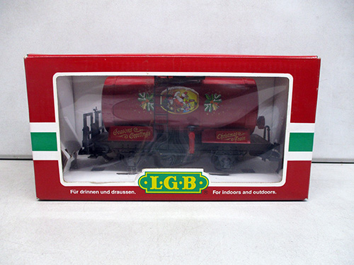 image of LGB Christmas Tanker Train Car in Box