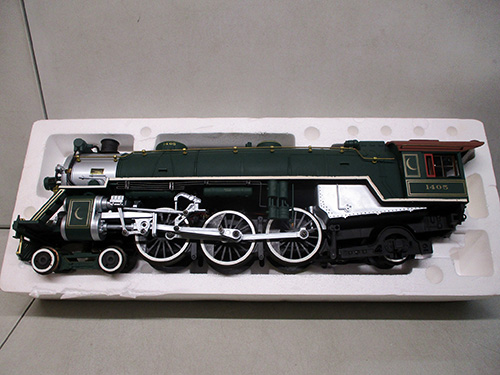 image of LGB Green Model Steam Locomotive