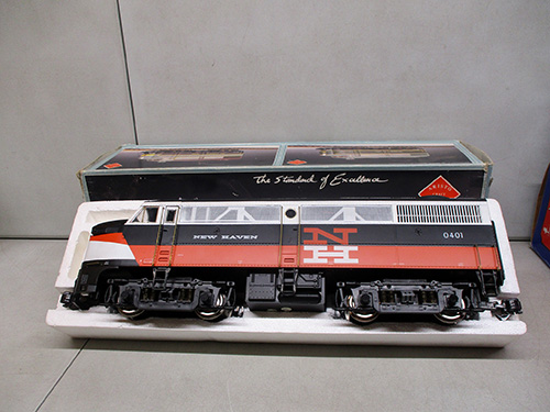 image of New Haven Diesel Locomotive Model Train