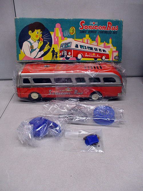 image of Sonic Remote Controlled Bus Toy with Box