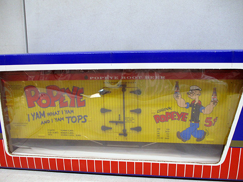 image of Popeye Boxcar Train Collectible