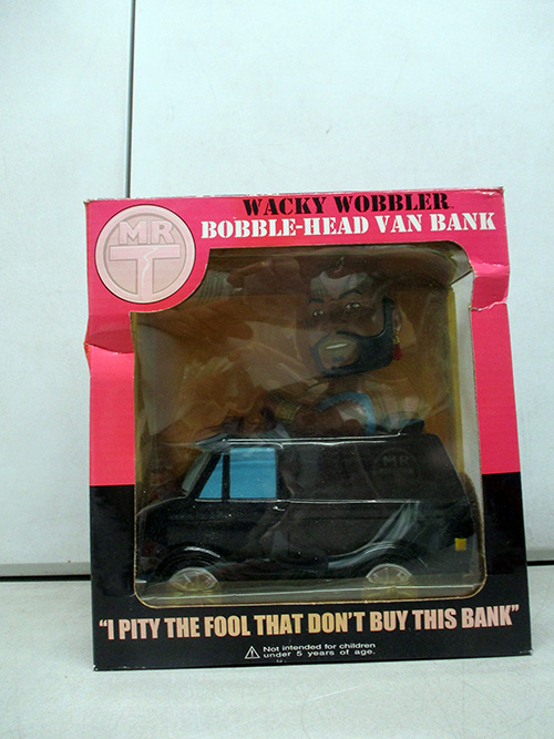 image of Wacky Wobbler Bobble-Head Van Bank A-Team