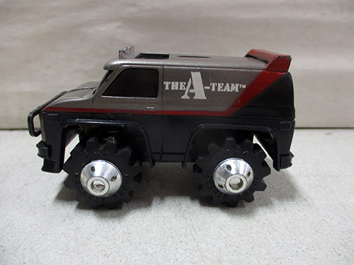 image of Rough Riders The A-Team toy van with oversized wheels