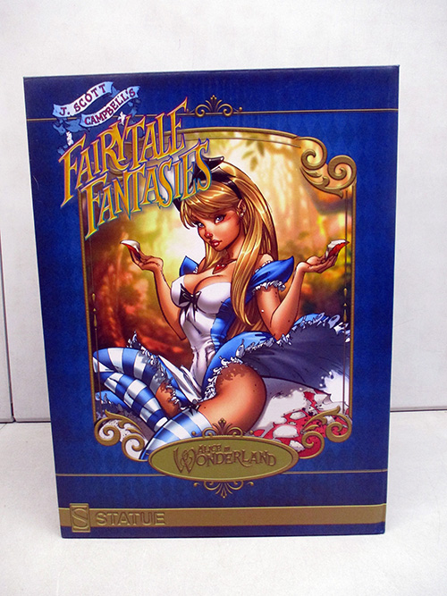 image of FairyTale Fantasies Alice in Wonderland Statue