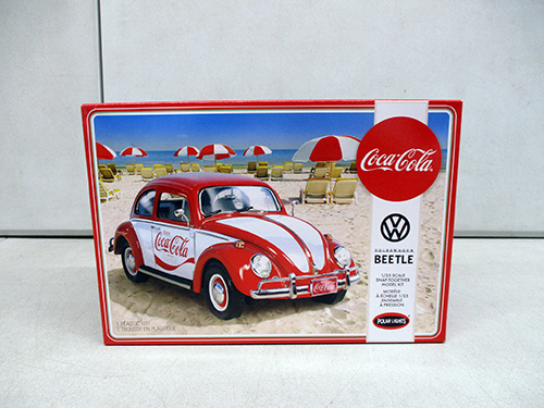 image of Coca-Cola Volkswagen Beetle model kit