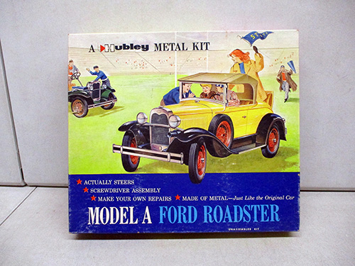 image of Hubley Model A Ford Roadster Metal Kit