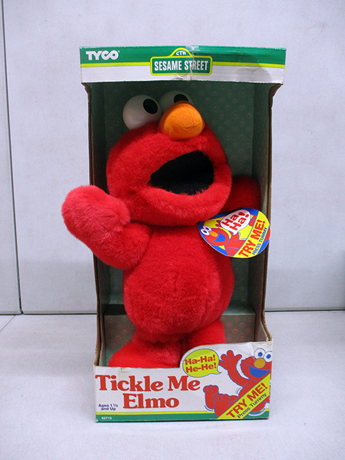 image of 1996 Tyco Tickle Me Elmo Plush