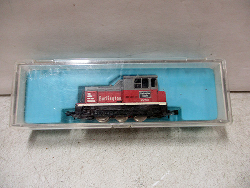 image of Atlas N Scale Burlington Diesel Locomotive #9280