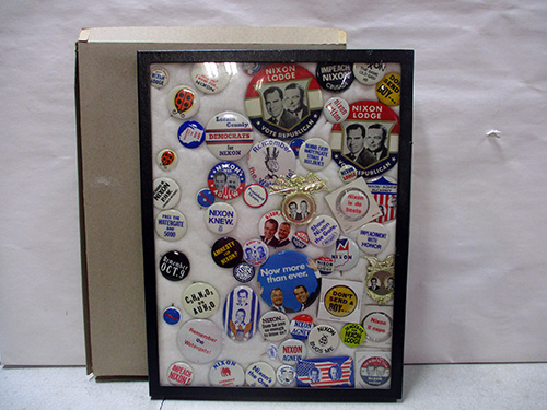 image of Richard Nixon Political Button Collection