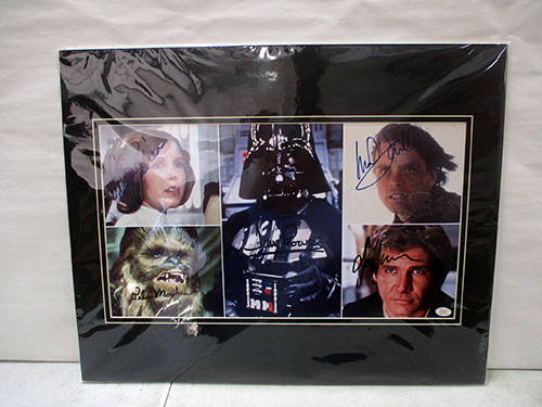 image of Star Wars Autographed Photo Collage