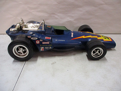 image of Al Unser Toy Race Car Model