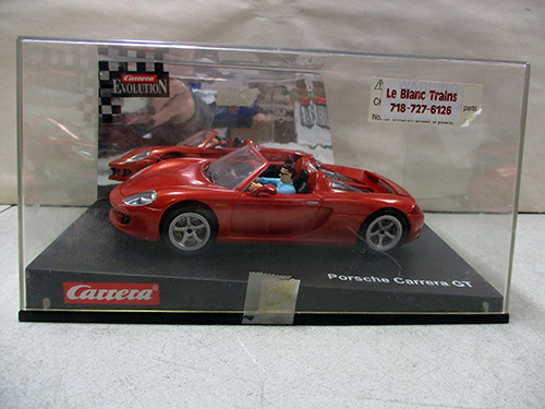 image of Carrera Evolution Porsche Carrera GT Model Car in Display Case