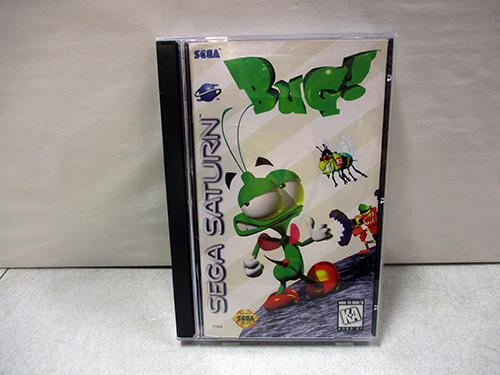 image of Bug! Sega Saturn Video Game in Original Case