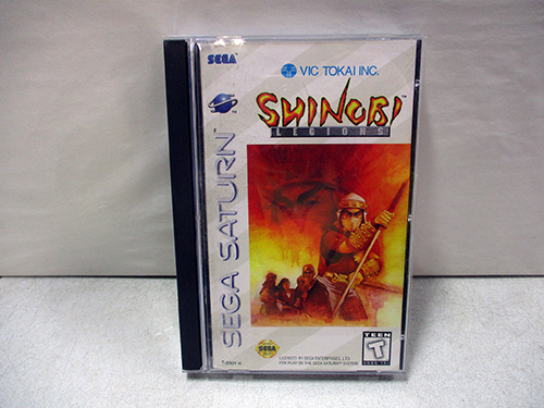 image of Shinobi Legions Sega Saturn Game in Case