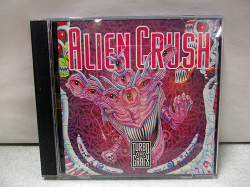 image of Alien Crush TurboGrafx-16 Game in Original Case