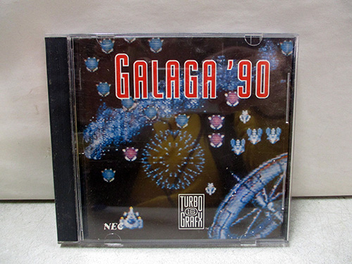 image of Galaga '90 TurboGrafx-16 Game in Original Case