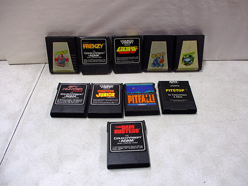 image of Lot of 10 ColecoVision Game Cartridges