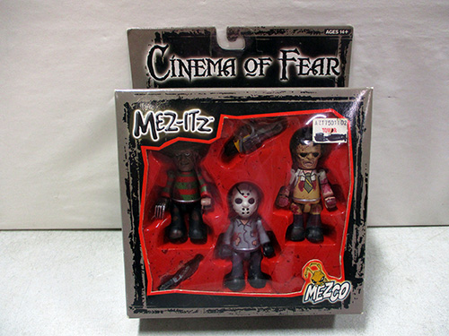 image of Mezco Cinema of Fear Mez-Itz Figures in Box