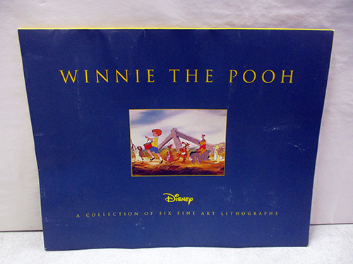 image of Winnie the Pooh Disney Fine Art Lithograph Set