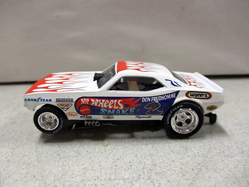 image of Auto World HO scale slot car Don Prudhomme Dragster Toy Car