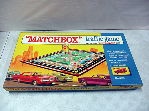 image of Matchbox Traffic Game with Box and Accessories