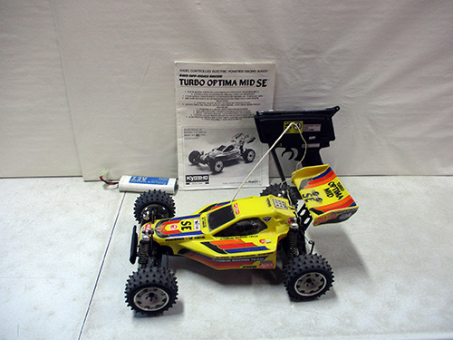 image of Kyosho Turbo Optima Mid SE RC Car with Accessories