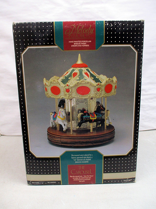 image of Mr. Christmas Musical Merry-Go-Round Carousel