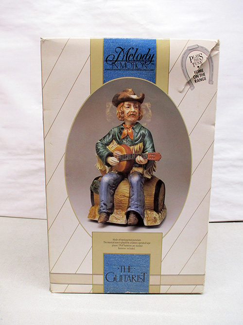 image of Giuseppe Armani Figurine of Cowboy Playing Guitar