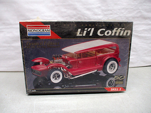 image of Monogram Lil' Coffin Model Kit in Sealed Box