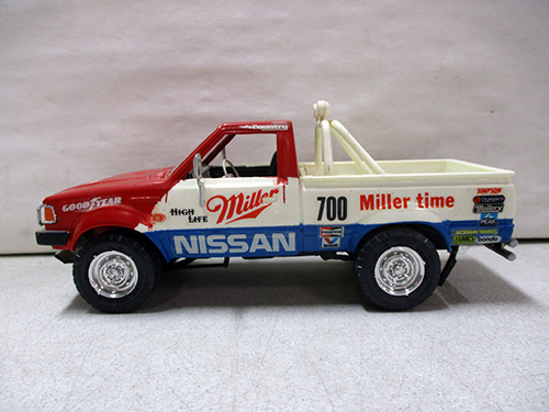 image of Plastic Model of Miller Nissan Racing Truck