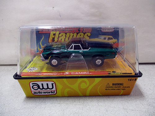 image of Auto World Green 1970 Chevy El Camino Slot Car
