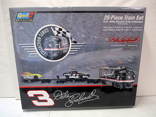 image of Revell Dale Earnhardt HO Train Set 20-Piece