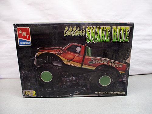 image of AMT Model Kit Cobra's Snake Bite Monster Truck