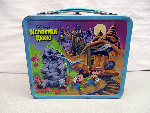 image of Disney Wonderful World Metal Lunchbox