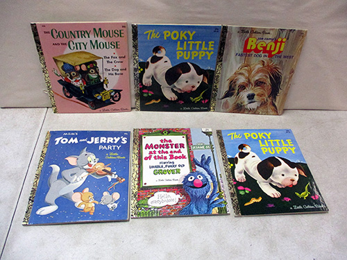 image of Six Little Golden Books