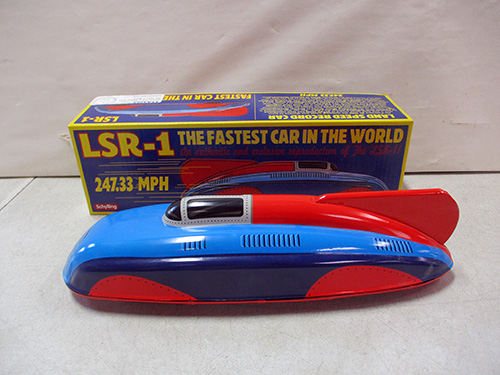 image of LSR-1 Tin Toy Car with Original Box