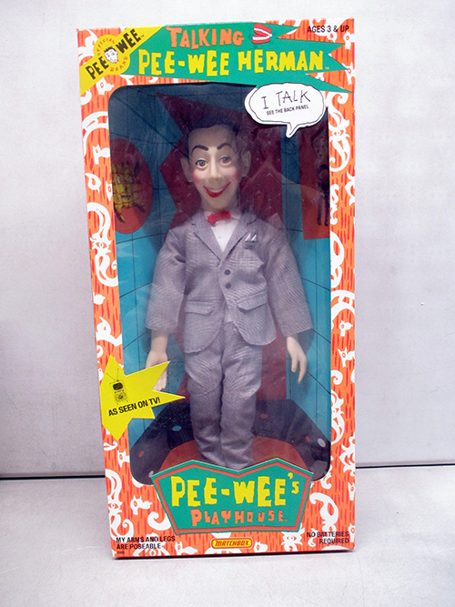 image of Talking Pee-wee Herman Doll - 1988