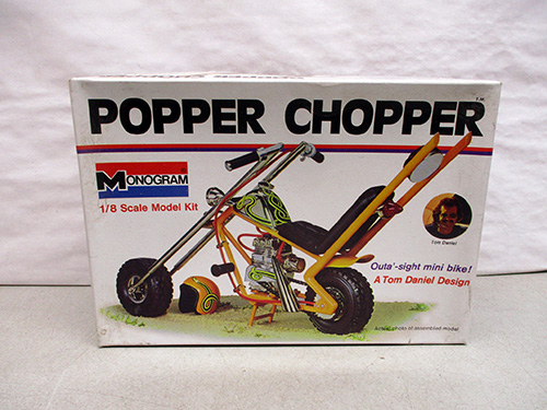 image of Monogram Popper Chopper Model Kit 1/8 Scale