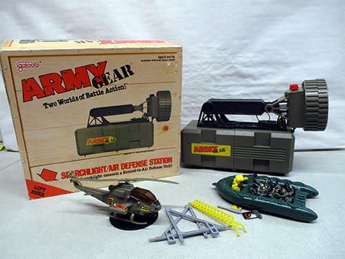 image of Galoob Army Gear Sea Assault Playset with Box