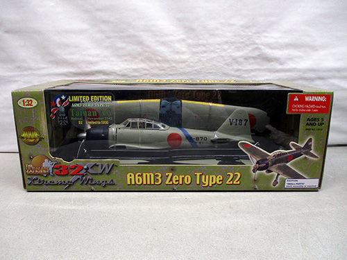 image of A6M3 Zero Type 22 Diecast Model Aircraft
