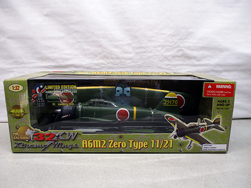 image of A6M2 Zero Type 11/21 Model in Original Box 1/32