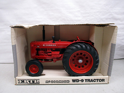 image of Ertl McCormick WD-9 Tractor Diecast Model in Box