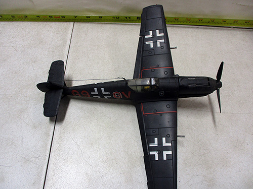 image of Scale Model of German WWII Ju 87 Stuka Aircraft