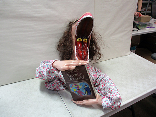 image of Life-Sized Beetlejuice Barbara Inspired Display Prop