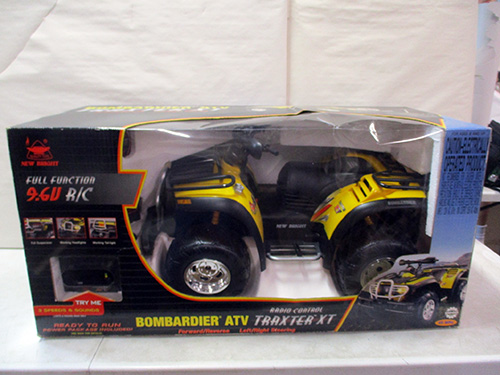 image of New Bright 9.6V Bombardier ATV Traxxter XT R/C Vehicle