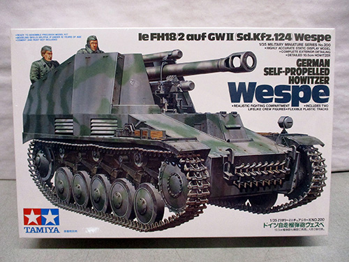 image of Tamiya 1/35 Scale German Wespe Model Kit