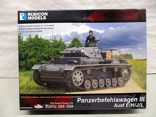 image of Rubicon Models Panzerbefehlswagen III Model Kit