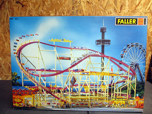 image of Faller HO 4151 Achterbahn Roller Coaster Model Kit