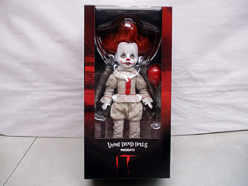 image of Living Dead Dolls IT Pennywise Figure in Box