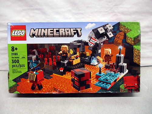 image of LEGO Minecraft 21185 The Nether Bastion Set, 300 Pieces